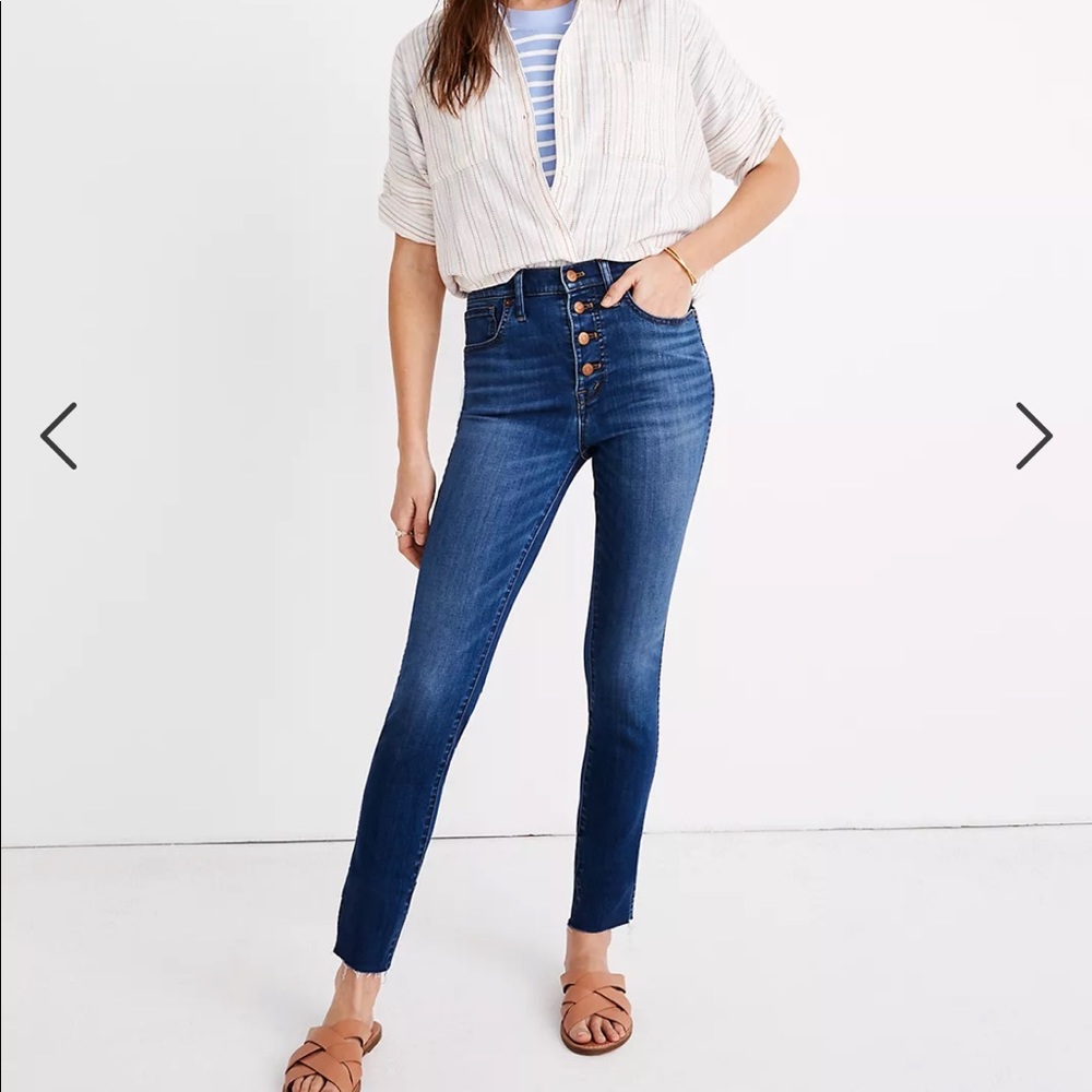 NWT Madewell High-Rise Skinny Crop Jeans 24